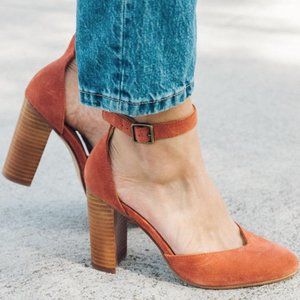 NEW Soludos Suede Collette Heel